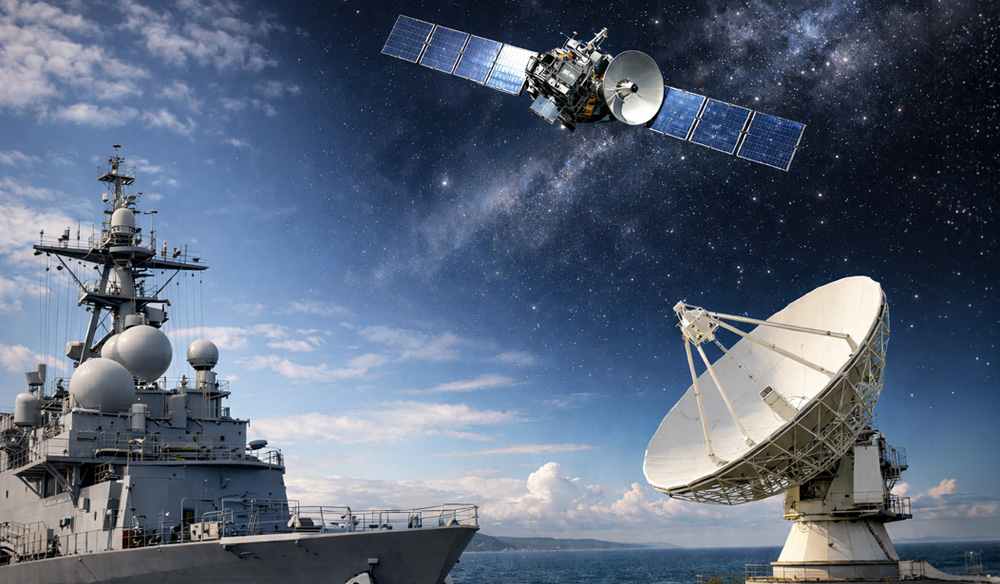 Space satellite